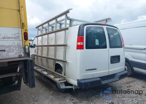 2020 Chevrolet Express Cargo Rwd 2500 Extended Wheelbase Wt z USA, uszkodzony, nr VIN 1GCWGBFG7L1232048